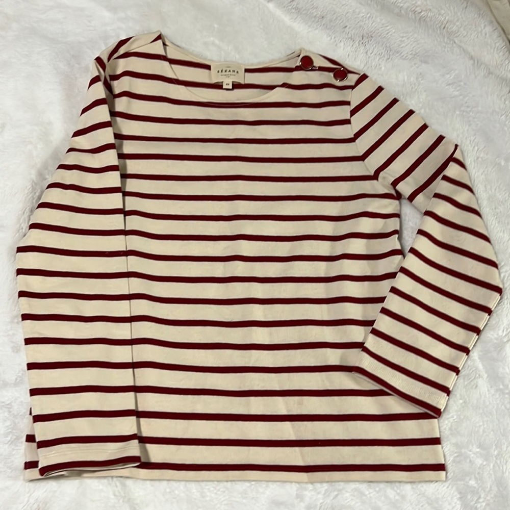 SEZANE COLETTE MARINIÈRE TOP